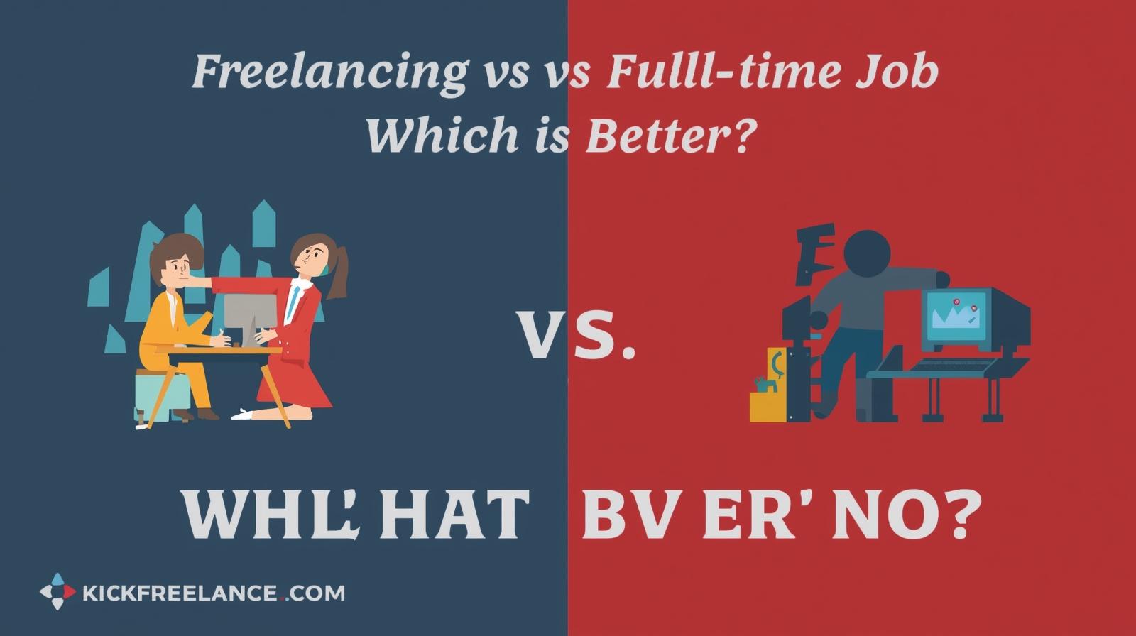 Freelancing vs Full-Time Job Which is Better?