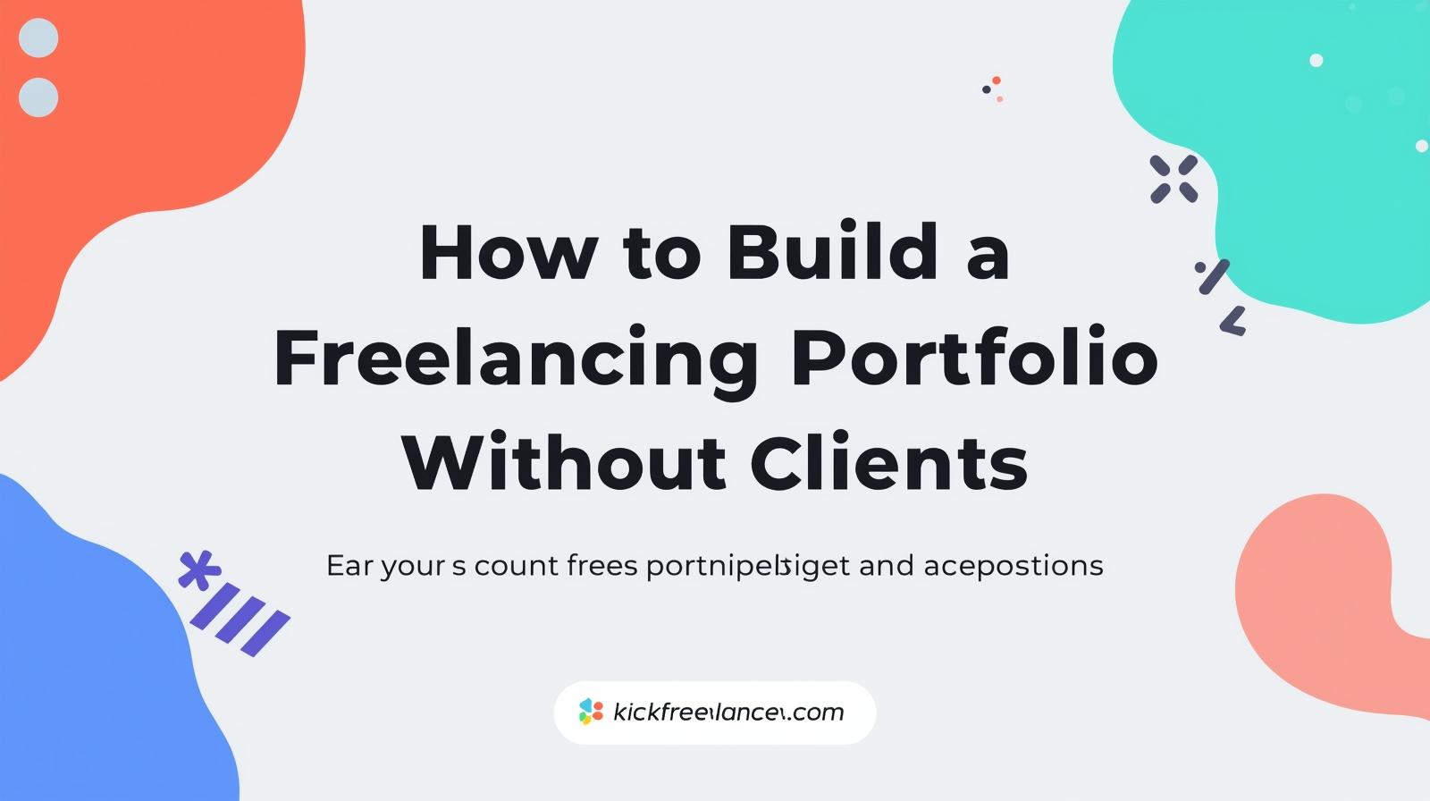 Build a Freelancing Portfolio Without Clients