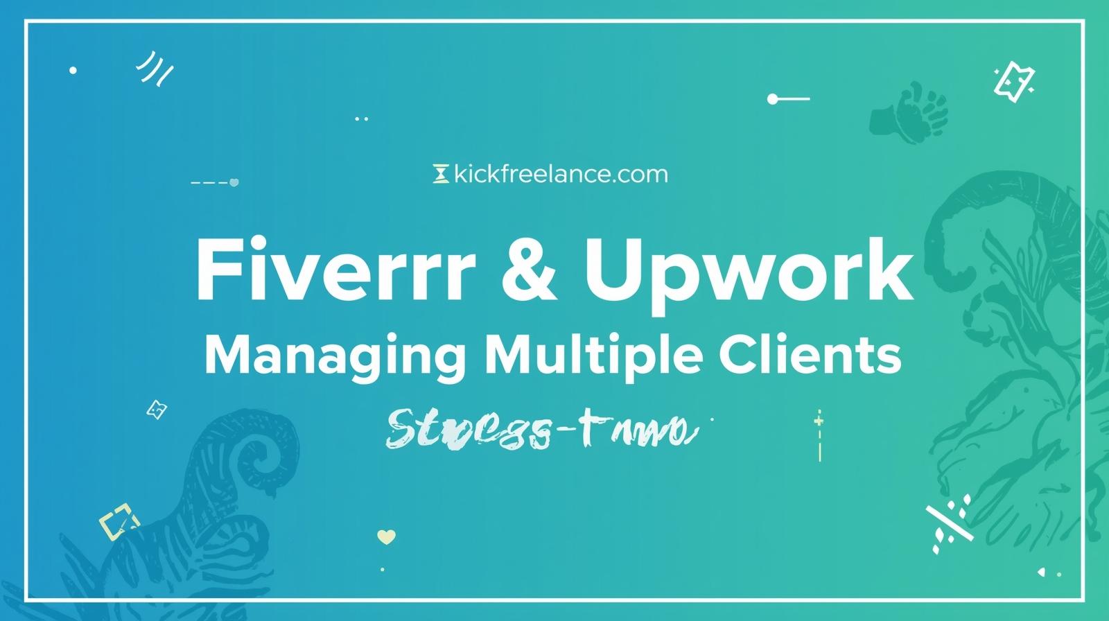 Fiverr & Upwork: Managing Multiple Clients Stress-Free
