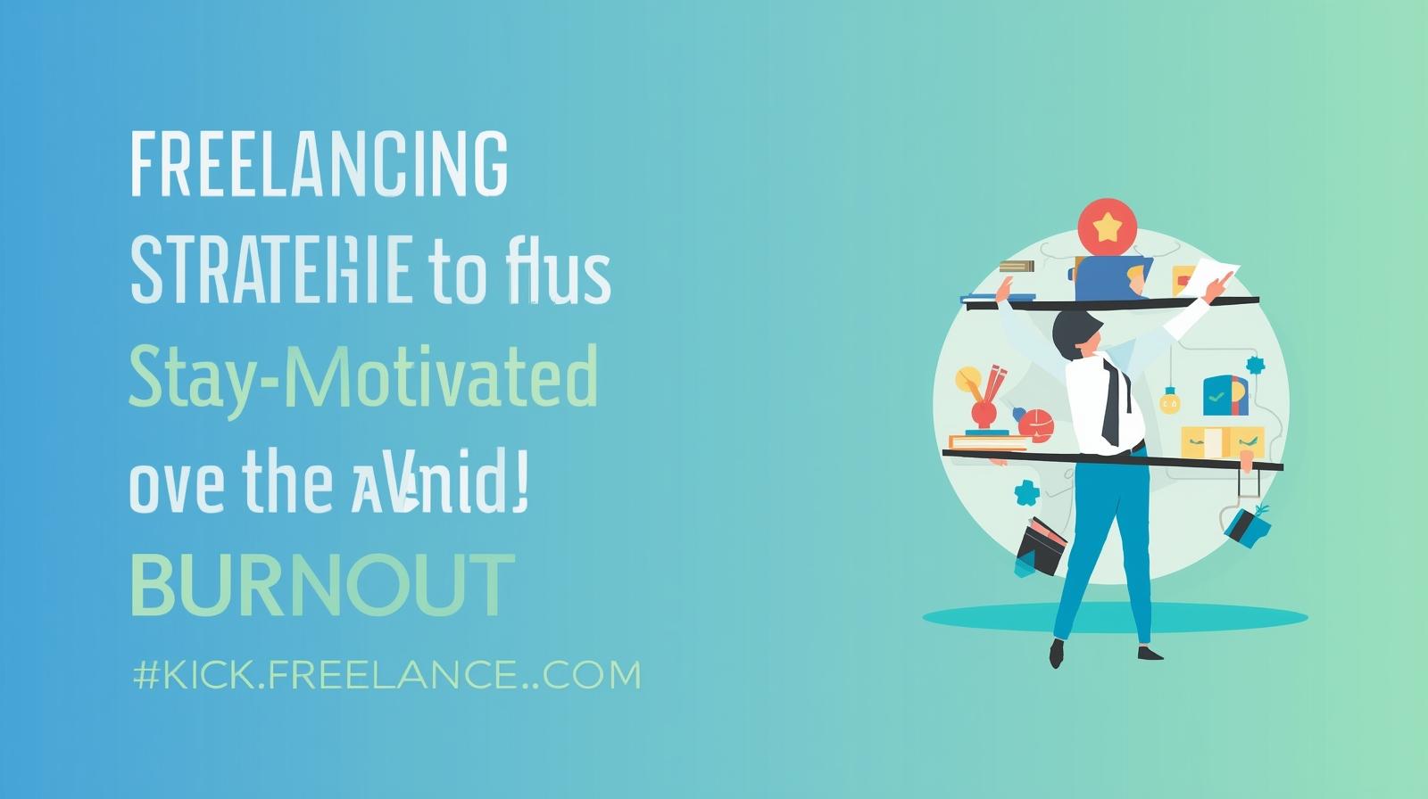 Freelancing Strategies to Stay Motivated and Avoid Burnout
